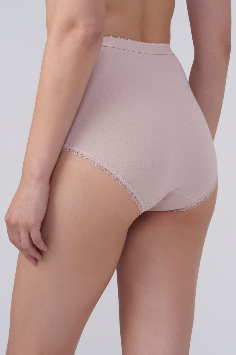תחתון כותנה מקסי חלק - Image 3