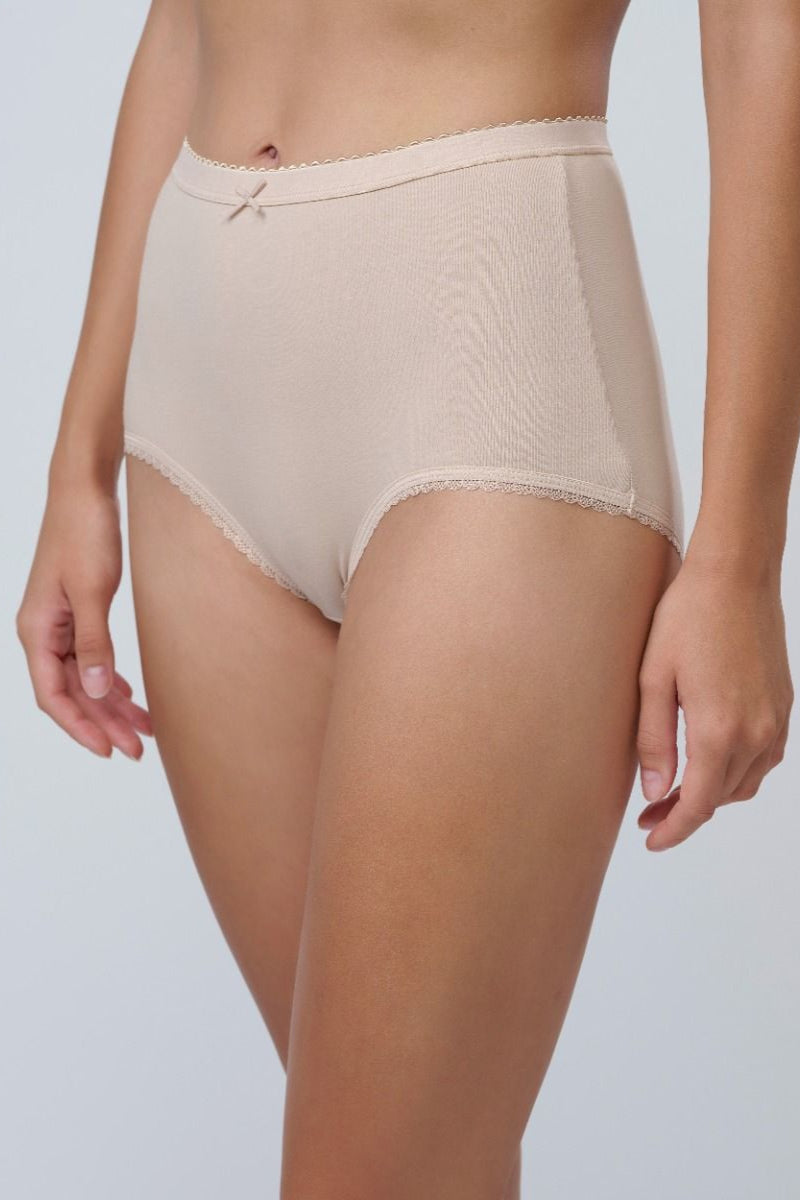 תחתון כותנה מקסי חלק - Image 2