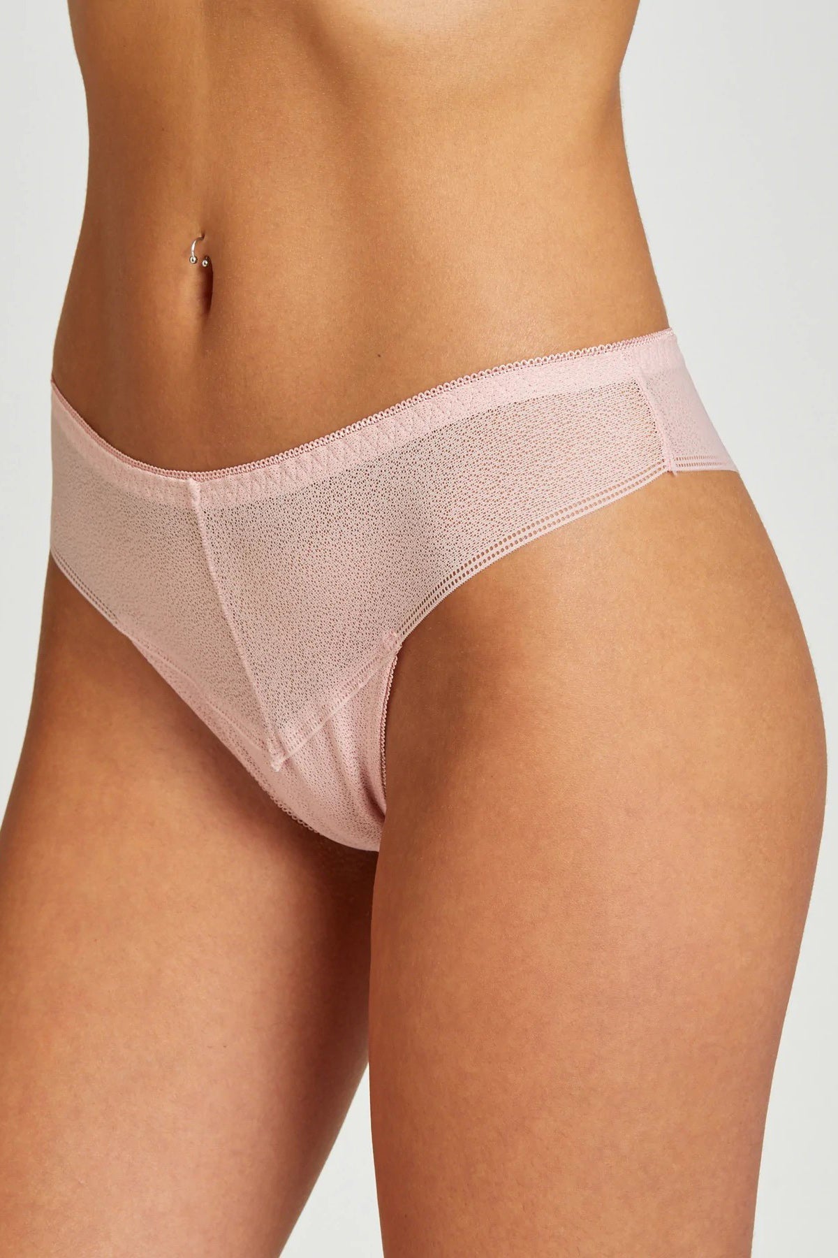 תחתון חוטיני - ורוד Lace String