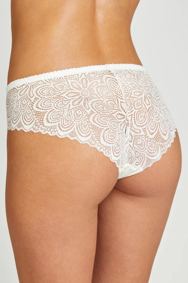 תחתון ביקיני תחרה - שמנת Lace - Image 3